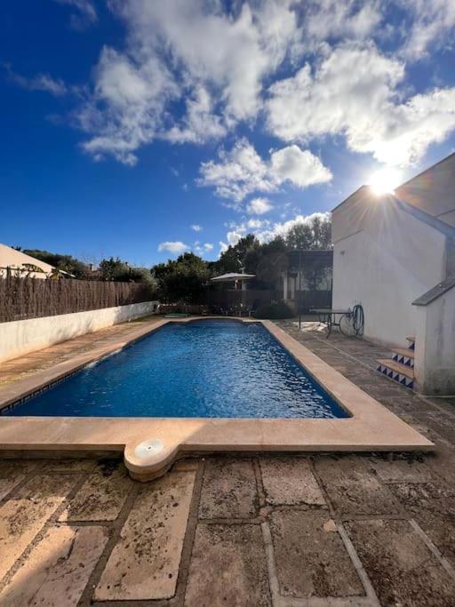 Chalet Con Piscina Sa Rapita Villa Exterior foto